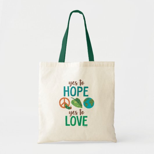 Hungry Caterpijler | Ja tegen hoop Tote Bag (Voorkant)