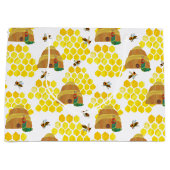 Hungry Caterpijler | Opslaan van het bijenpatroon Groot Cadeauzakje (Voorkant)