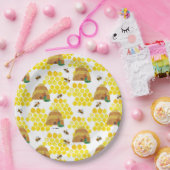 Hungry Caterpijler | Opslaan van het bijenpatroon Papieren Bordje (Feest)