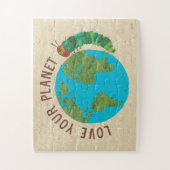 Hungry Caterpijler | Van je planeet houden - Kinde Legpuzzel (Verticaal)