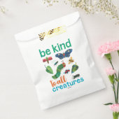 Hungry Caterpijler | Wees aardig tegen alle creati Bedankzakje (Gezegeld)