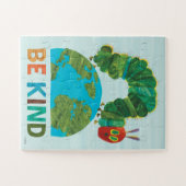 Hungry Caterpijler | Wees vriendelijk - Kinder Legpuzzel (Horizontaal)