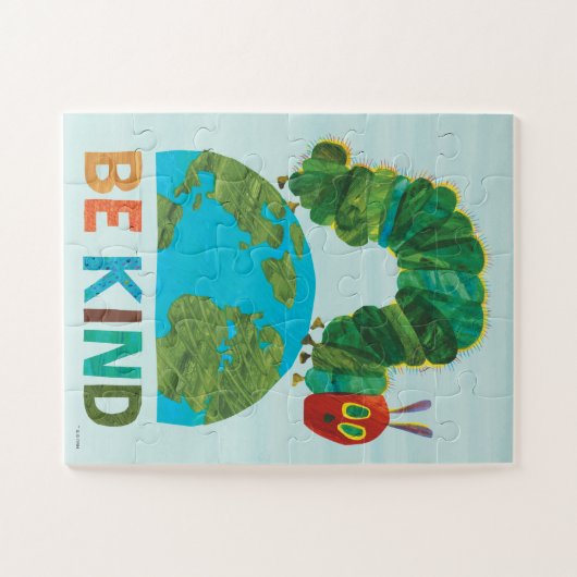 Hungry Caterpijler | Wees vriendelijk - Kinder Legpuzzel (Horizontaal)