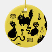 Hungry Cats~ ornament (Achterkant)