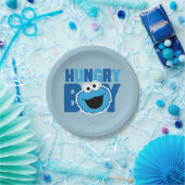 Hungry Cookie Monster Papieren Bordje (Feest)