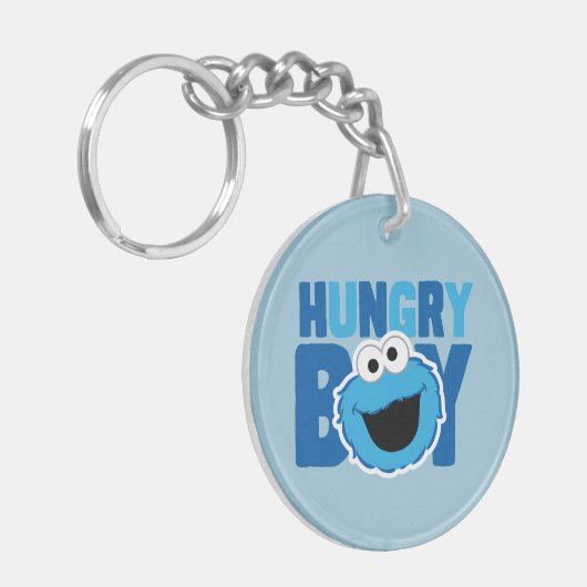 Hungry Cookie Monster Sleutelhanger (Voorkant Links)