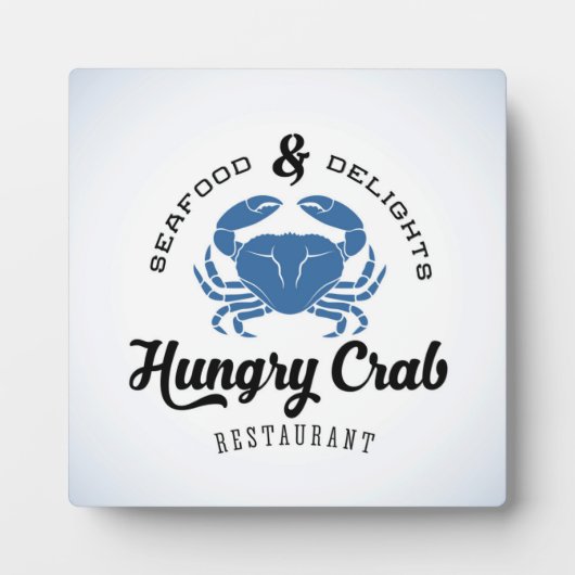 Hungry Crab Restaurant Poster Fotoplaat (Voorkant)