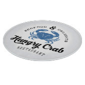 Hungry Crab Restaurant Poster Snijplank (Hoek)