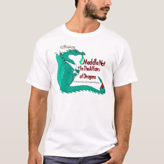 Hungry Dragon T-shirt (Voorkant)
