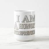 "HUNGRY ENTREPRENEUR" Cute Design. Bestel nu Koffiemok (Center)