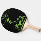 "Hungry Frog Dreams - green" Ping Pong Paddle Tafeltennisbatje (Zijkant)