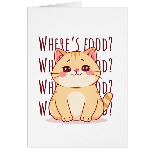 Hungry Ginger Cat  (Voorkant)