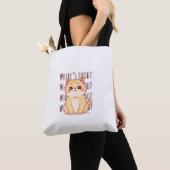 Hungry Ginger Cat  Tote Bag (Dichtbij)