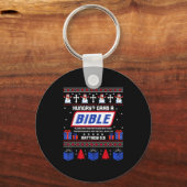 Hungry_ Grab A Bible Matthew 5_6 Christian Xmas Ug Sleutelhanger (Voorkant)