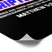 Hungry Grab A Scripture, Matthew 5 6, Bible Verse  Poster (Hoek)