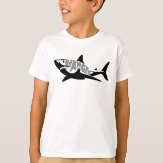 Hungry Great White Shark Cool Hanger Shark T-shirt