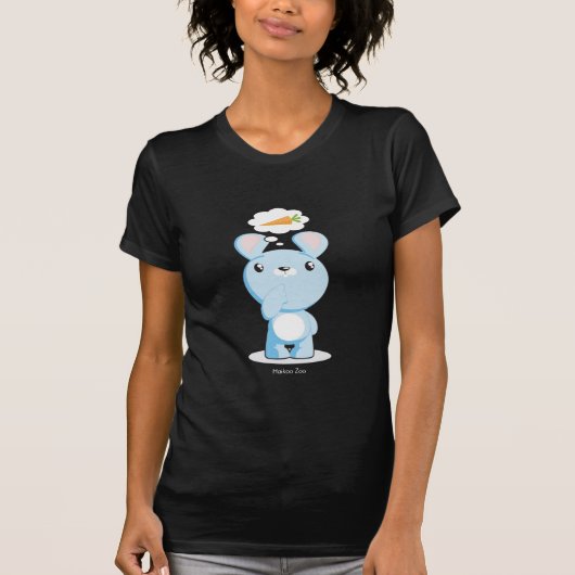 Hungry Haikoo Zoo Bunny Women's Shirt (Voorkant)