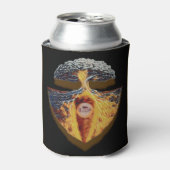 Hungry Hollow Black and Gold Can Cooler (Blikje Voorkant)