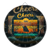 Hungry Hollow Dart Board Dartbord (Voorkant)