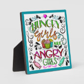 Hungry Humor Plaque Fotoplaat (Voorkant)