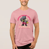 Hungry Hungry Hippas UHS Kickball Tri-Blend Shirt (Voorkant)