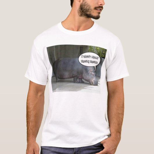 Hungry Hungry Hippo T-shirt (Voorkant)