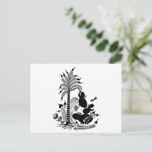 Hungry Hungry Hippos Briefkaart (Staand voorkant)