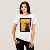 Hungry Meow – Born Hungry Tri-Blend Shirt (Voorkant volledig)