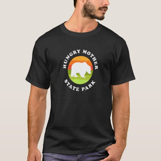 Hungry Moeder State Park Virginia Beer VA Souvenir T-shirt (Voorkant)