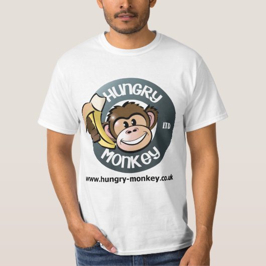 Hungry Monkey T-shirt (Voorkant)