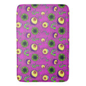 Hungry Monster Seamless Pattern Badmat (Voorkant Verticaal)