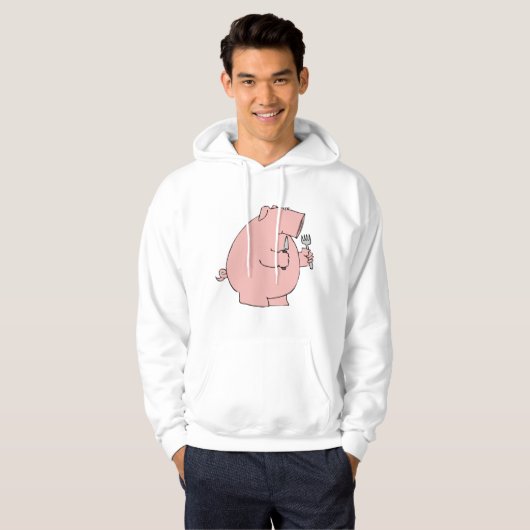 Hungry Pig Hoodie (Voorkant volledig)