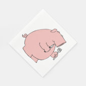 Hungry Pig Servet (Hoek)