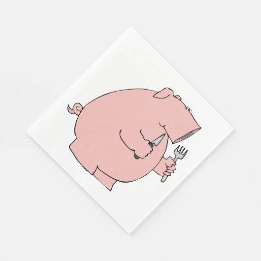 Hungry Pig Servet (Hoek)