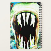 Hungry Piranha Personalized Planner (Achterkant)
