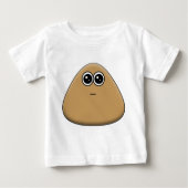 Hungry Pou - Baby T-Shirt (Voorkant)