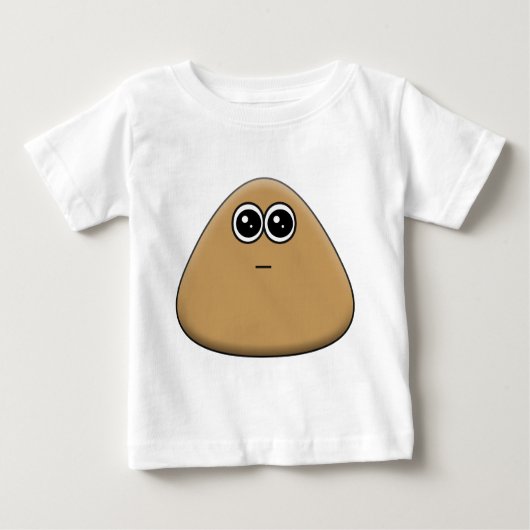 Hungry Pou - Baby T-Shirt (Voorkant)