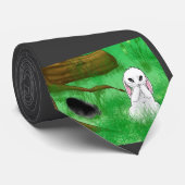 Hungry Rabbit Necktie Stropdas (Opgerold)