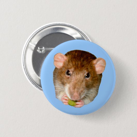 Hungry Rat Button (Voorkant /achterkant)
