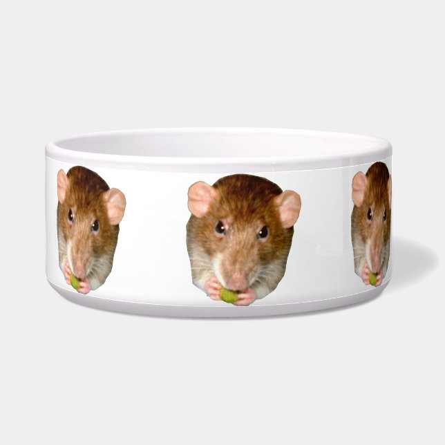 Hungry Rat Dog Bowl Voerbakje (Links)