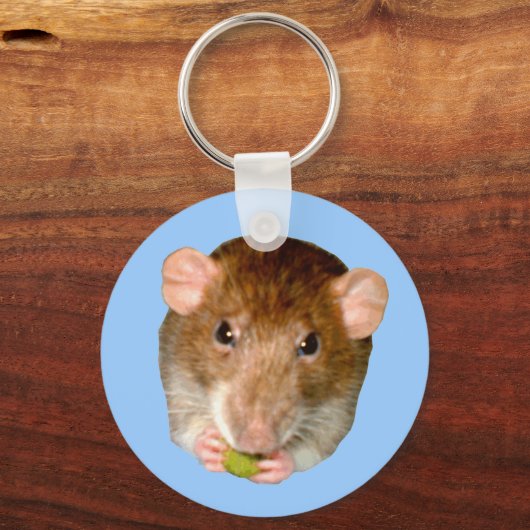 Hungry Rat Sleutelhanger (Voorkant)