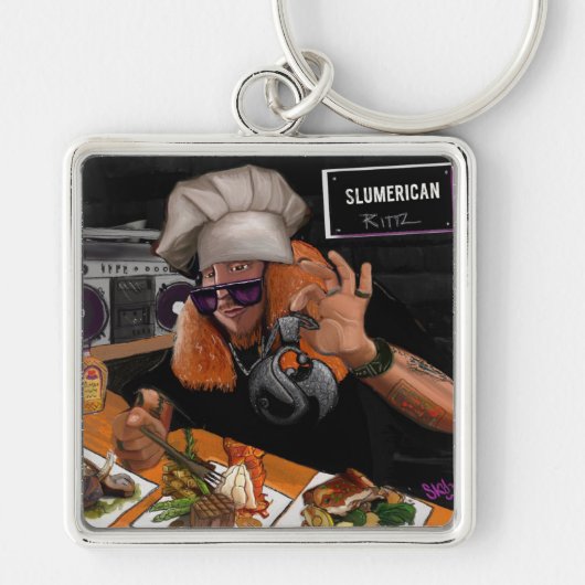 Hungry Rittz Sleutelhanger art van Sky Wonders (Voorkant)