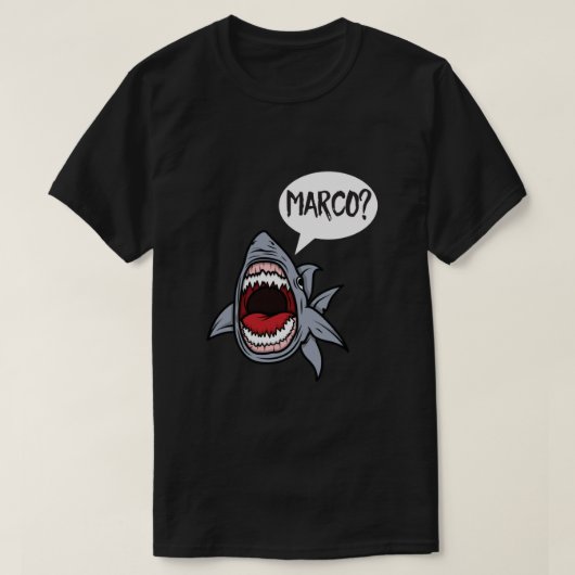 Hungry Shark die Marco Polo speelt (Design voorkant)