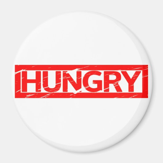 Hungry Stamp Magneet (Voorkant)