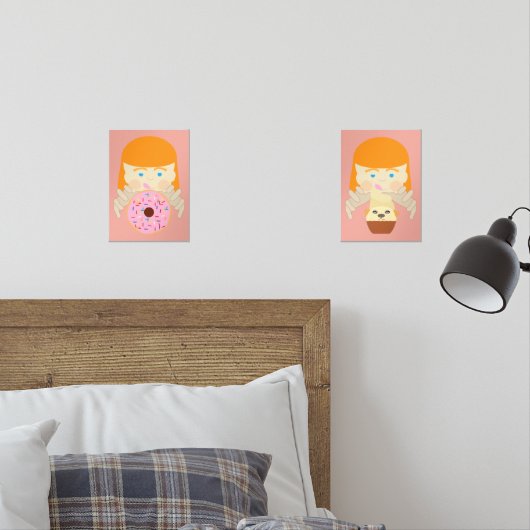 Hungry_Sweets Muurkunst Sets (Slaapkamer)