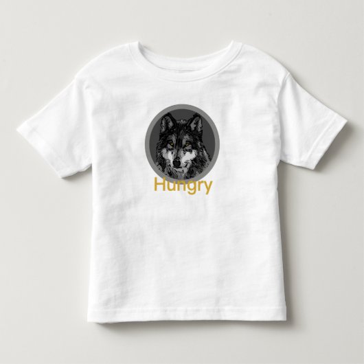 Hungry - Toddler Fine Jersey T-Shirt (Voorkant)