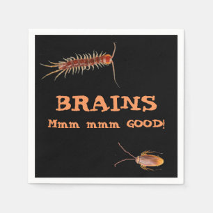 Hungry Zombie Coordinating Halloween Servet