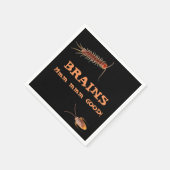 Hungry Zombie Coordinating Halloween Servet (Hoek)