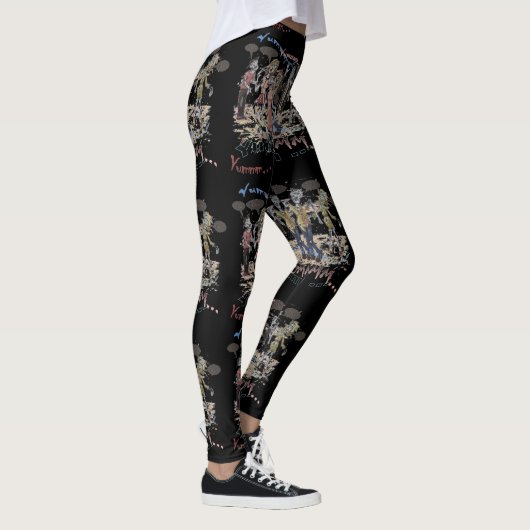 Hungry Zombies Leggings (Rechts)