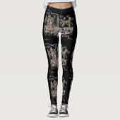Hungry Zombies Leggings (Voorkant)
